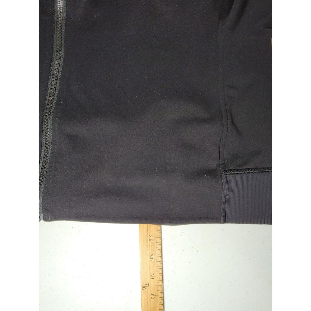 Lululemon Side Zip Women's Black Sweatshirt - sz 8 - Picture 5 of 8